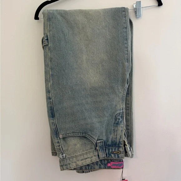 Edikted Low Rise Carpenter Jeans - Picture 3 of 6